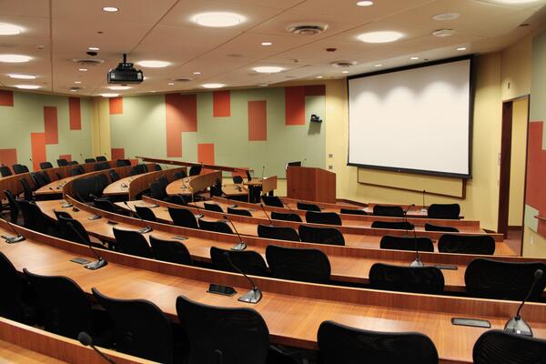 Genomics Auditorium - Oblique View